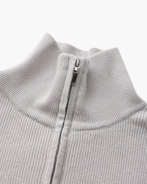 Refined Half-Zip Knit Pullover